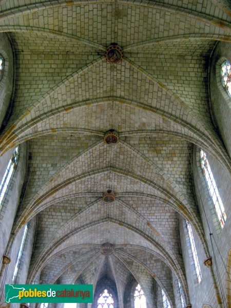 Barcelona - Monestir de Pedralbes, església (Foto: Albert Esteves, 2010) Barcelona - Monestir de Pedralbes, església