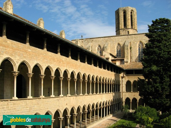 Barcelona - Monestir de Pedralbes, claustre