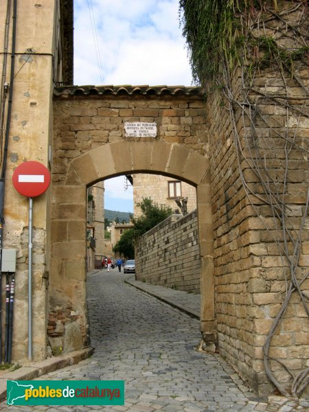 Barcelona - Monestir de Pedralbes, entrada sud del recinte