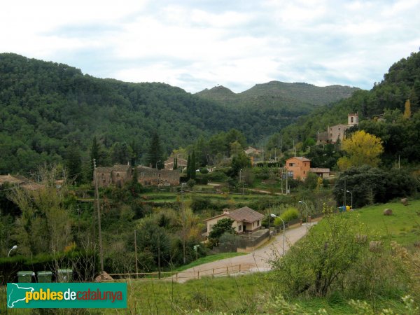 Gallifa - Panòràmica del Raval (Foto: Albert Esteves, 2010) Gallifa - Panòràmica del Raval
