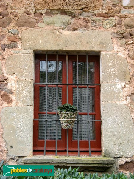 Gallifa - El Raval, finestra