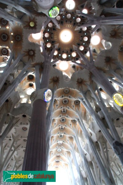 Barcelona - Sagrada Família, interior