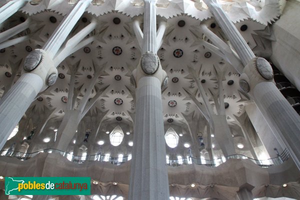 Barcelona - Sagrada Família, interior