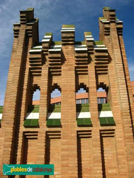 Barcelona - Porta Finca Güell, carrer Martí Franqués