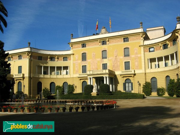 Barcelona - Palau de Pedralbes (Foto: Albert Esteves, 2010) Barcelona - Palau de Pedralbes