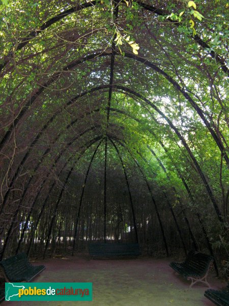 Barcelona - Jardins del Palau de Pedralbes. Umbracle