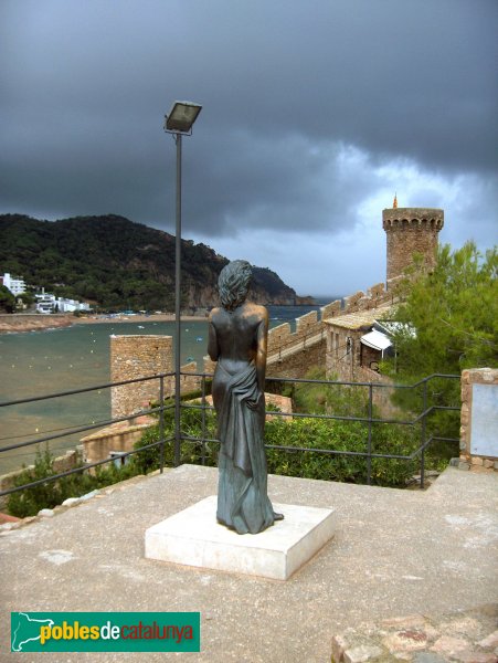 Tossa de Mar - Monument a Ava Gardner (Foto: Georges Jansoone, 2009) Tossa de Mar - Monument a Ava Gardner