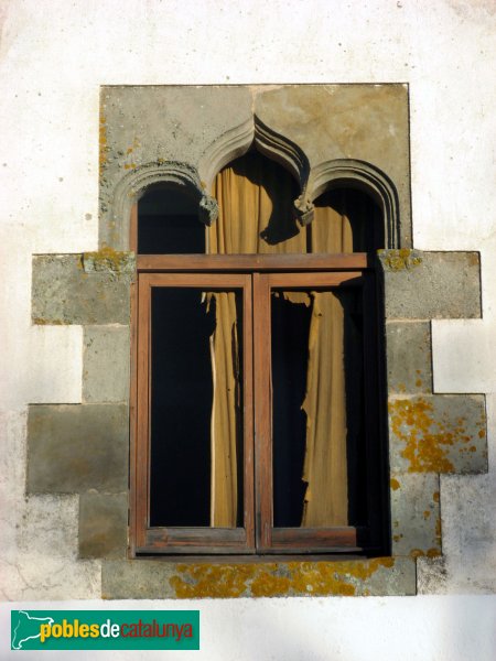 Tossa de Mar - Mas de Sant Grau, finestra gòtica