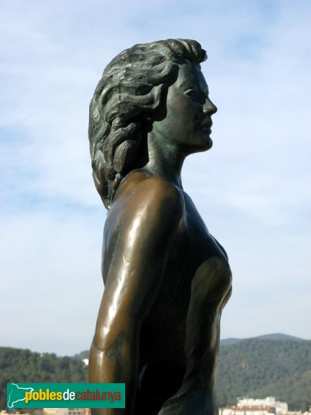 Tossa de Mar - Monument a Ava Gardner (Foto: Albert Esteves, 2011) Tossa de Mar - Monument a Ava Gardner