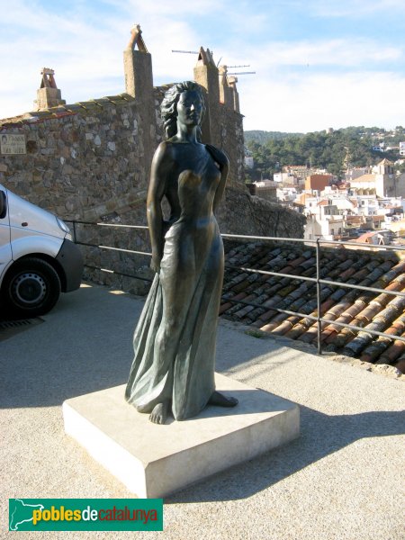 Tossa de Mar - Monument a Ava Gardner (Foto: Albert Esteves, 2011) Tossa de Mar - Monument a Ava Gardner