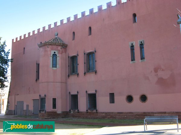 Viladecans - Torre Roja, façana posterior