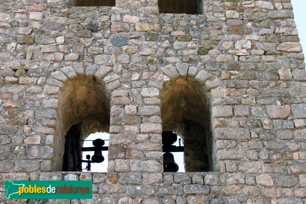 Lloret de Mar - Ermita de les Alegries, detall campanar