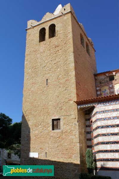 Lloret de Mar - Església de Sant Romà, campanar