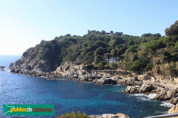 Lloret de Mar - Castell de Sant Joan, prop de Cala Banys