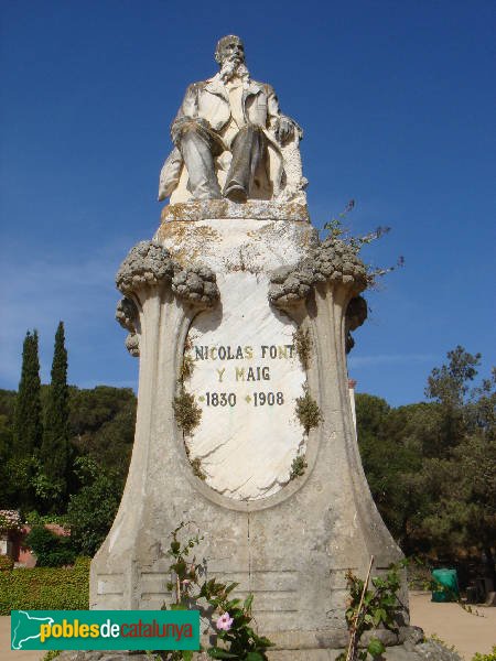 Lloret de Mar - Monument a Nicolau Font