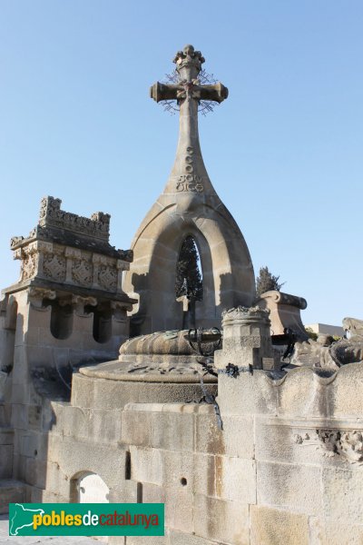 Lloret de Mar - Cementiri, panteó Esqueu-Vilallonga