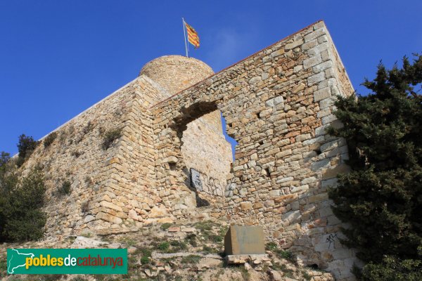 Blanes - Castell de Sant Joan (Foto: Albert Esteves, 2011) Blanes - Castell de Sant Joan