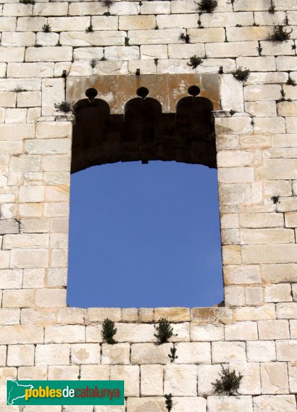 Blanes - Palau dels Cabrera, finestra