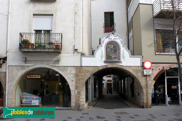 Blanes - Voltes del carrer Ample