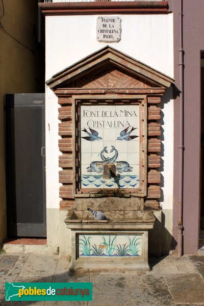 Blanes - Font de la Mina Cristal·lina