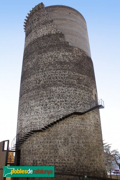 Hostalric - Torre dels Frares (Foto: Albert Esteves, 2011) Hostalric - Torre dels Frares