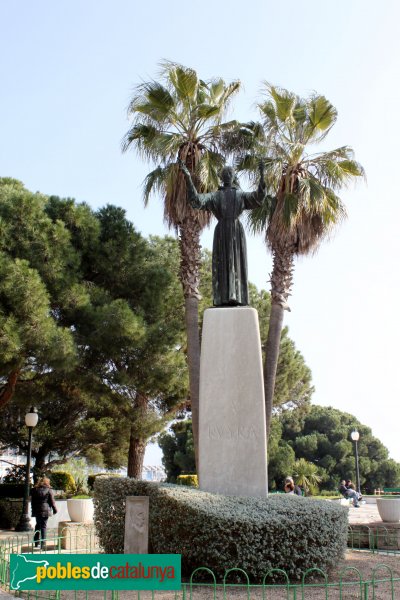 Blanes - Monument a Ruyra