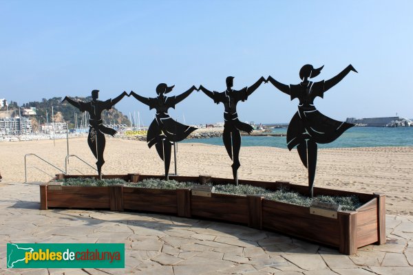 Blanes - Monument al Sardanista