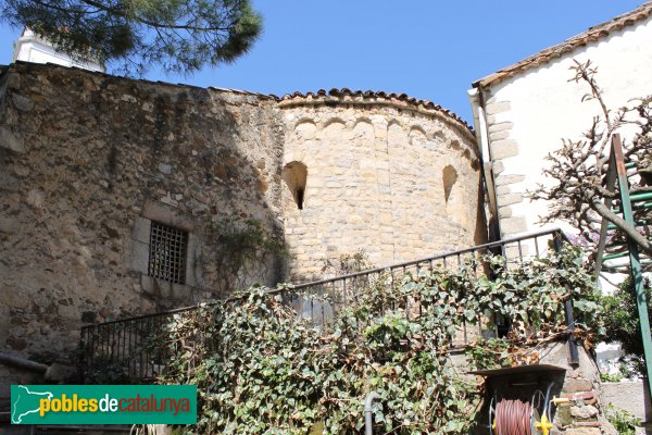 Massanes - Absis romànic de Sant Esteve