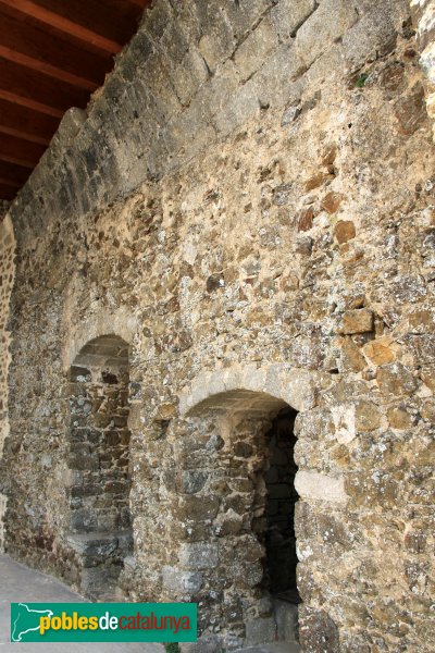 Arbúcies - Castell de Montsoriu, recinte sobirà