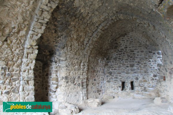 Arbúcies - Castell de Montsoriu, sala gòtica (Foto: Albert Esteves, 2011) Arbúcies - Castell de Montsoriu, sala gòtica