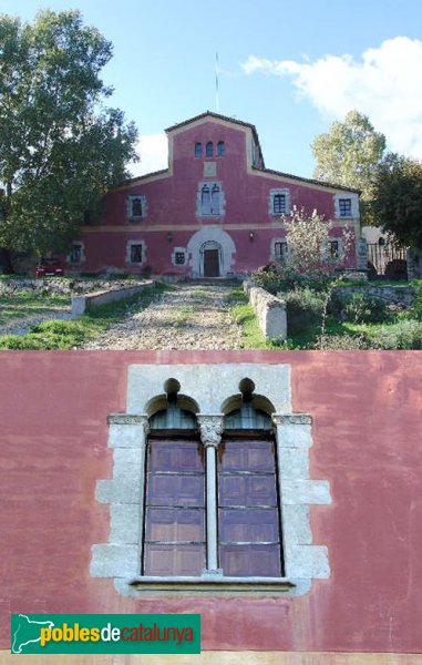 Riells i Viabrea - Can Plana, masia i finestral (Foto: I.Forts-M.Pibernat, Gencat.cat, 2005) Riells i Viabrea - Can Plana, masia i finestral