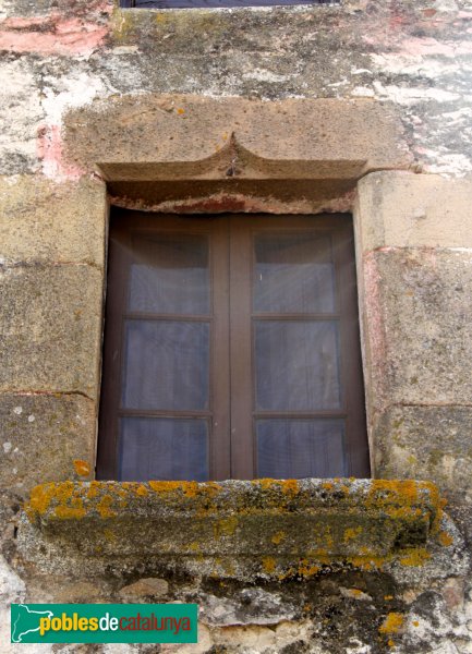 Arbúcies - Joanet, finestra de Cal Fuster