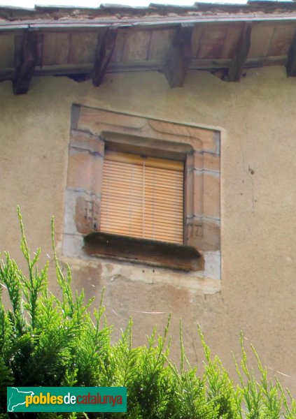 Arbúcies - El Mataró, finestra