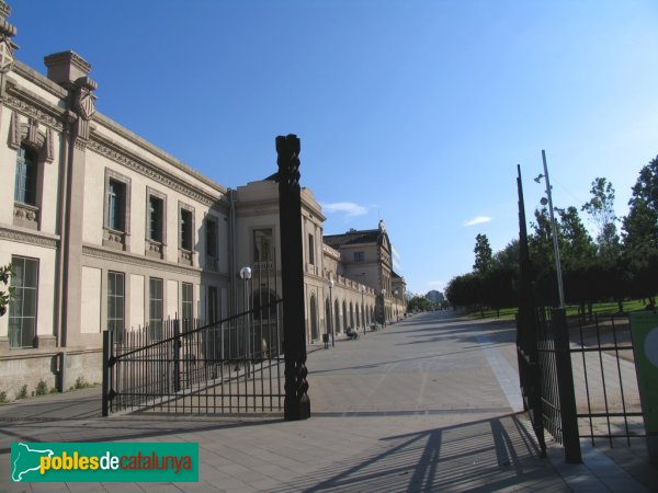 Barcelona - Parc de l'Estació del Nord, entrada