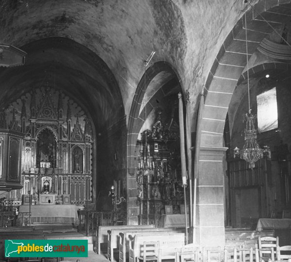 Sant Feliu de Buixalleu - Església de Sant Feliu, interior