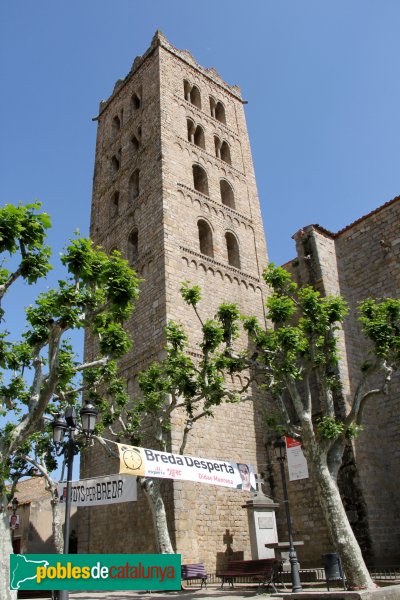 Breda - Campanar de Sant Salvador (Foto: Albert Esteves, 2011) Breda - Campanar de Sant Salvador