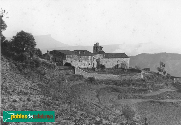 Osor - Santuari de la Mare de Déu del Coll, foto antiga