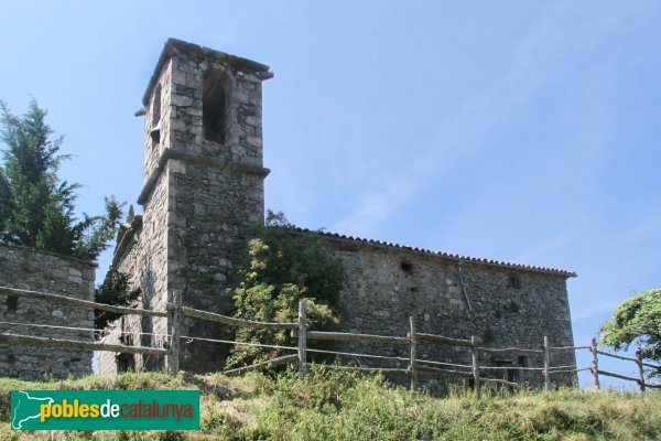 Susqueda - Sant Martí Sacalm (Foto: Albert Esteves, 2011) Susqueda - Sant Martí Sacalm