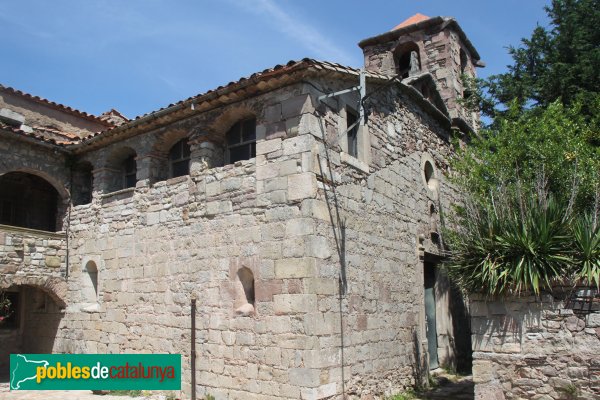 Susqueda - Sant Martí Sacalm (Foto: Albert Esteves, 2011) Susqueda - Sant Martí Sacalm