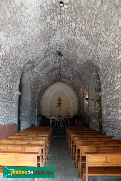 Susqueda - Interior del Santuari de la Mare de Déu del Far