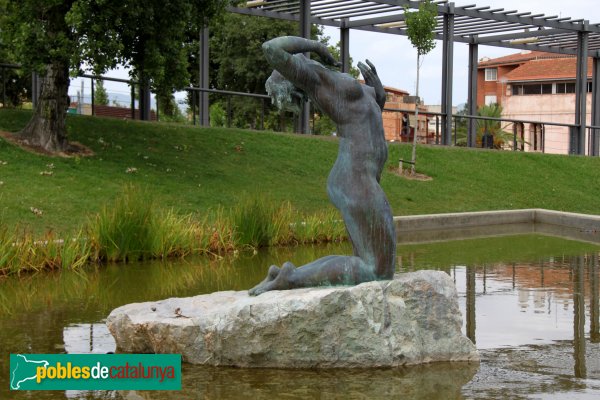 Sant Boi de Llobregat - Parc de la Muntanyeta. Deesa de l'aigua