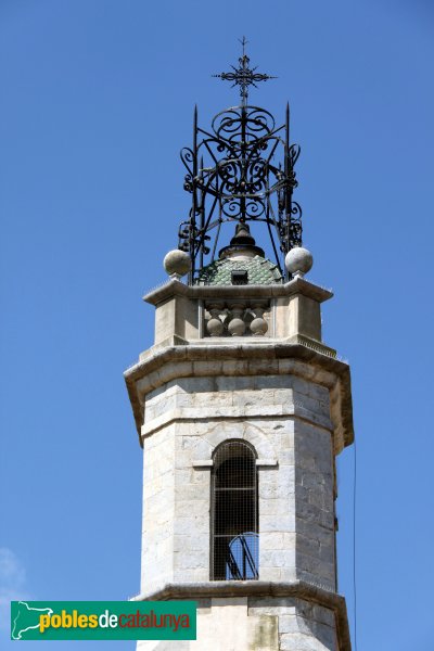 Sils - Campanar de Santa Maria