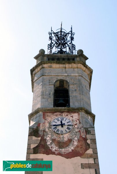 Sils - Campanar de Santa Maria