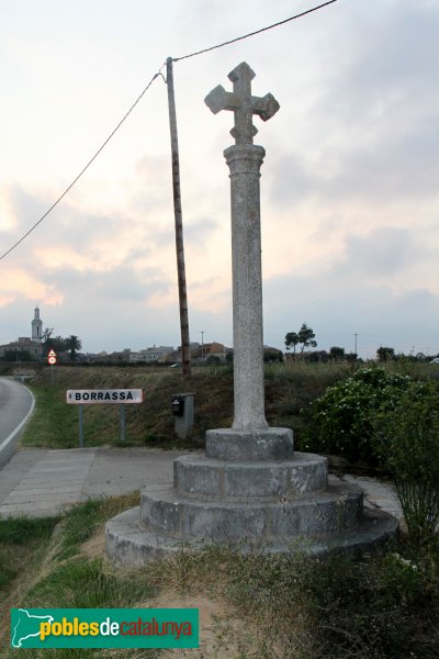 Borrassà - Creu de la Carretera (Foto: Albert Esteves, 2011) Borrassà - Creu de la Carretera
