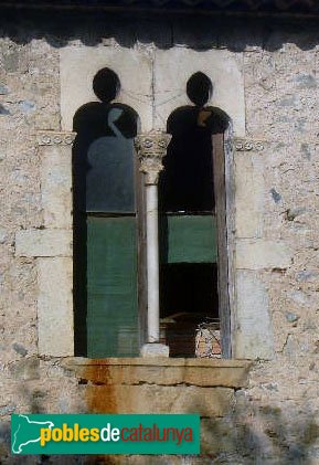 Boadella - Castell-palau, finestra Boadella - Castell-palau, finestra