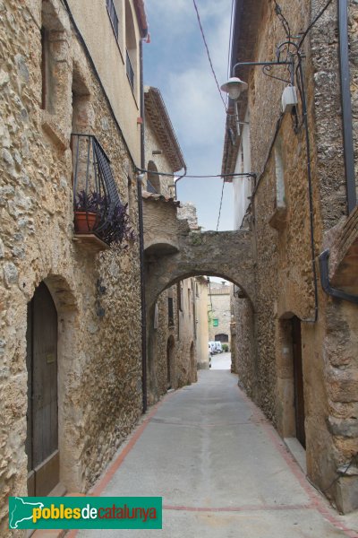 Les Escaules - Portal del carrer d´Amunt