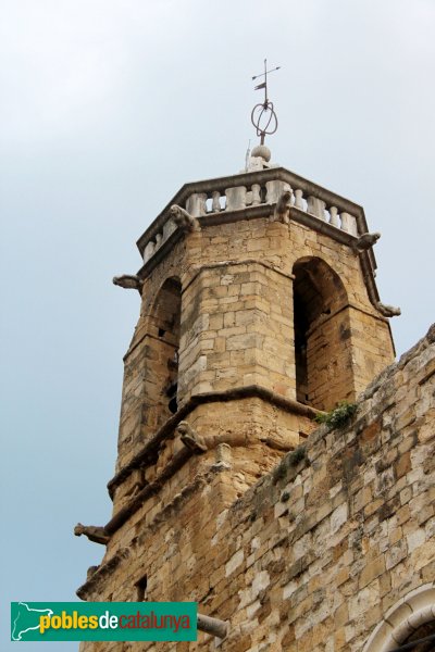 Navata - Església parroquial de Sant Pere, campanar