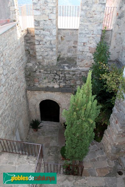 Riudarenes - Santuari d´Argimón, restes de l'església primitiva