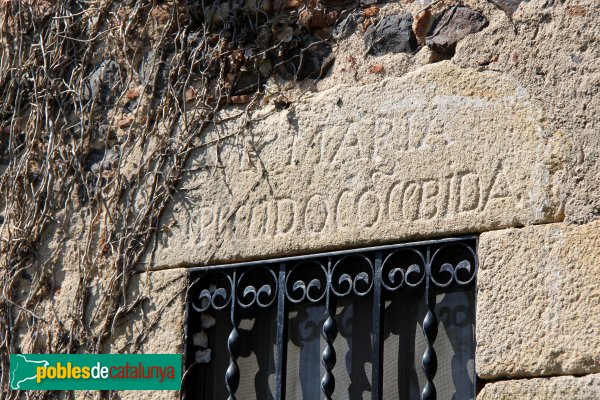 Riudarenes - Rectoria de l´Esparra (Foto: Albert Esteves, 2011) Riudarenes - Rectoria de l´Esparra