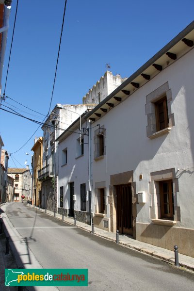 Riudarenes - Carrer Major (Foto: Albert Esteves, 2011) Riudarenes - Carrer Major
